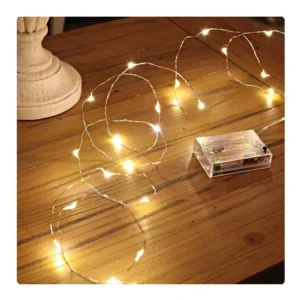 luces hada x 3 metros (con pilas)