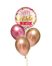 Bouquet globos con helio