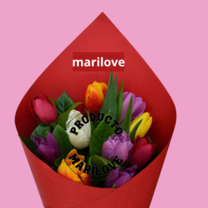 Ramo 10 tulipanes